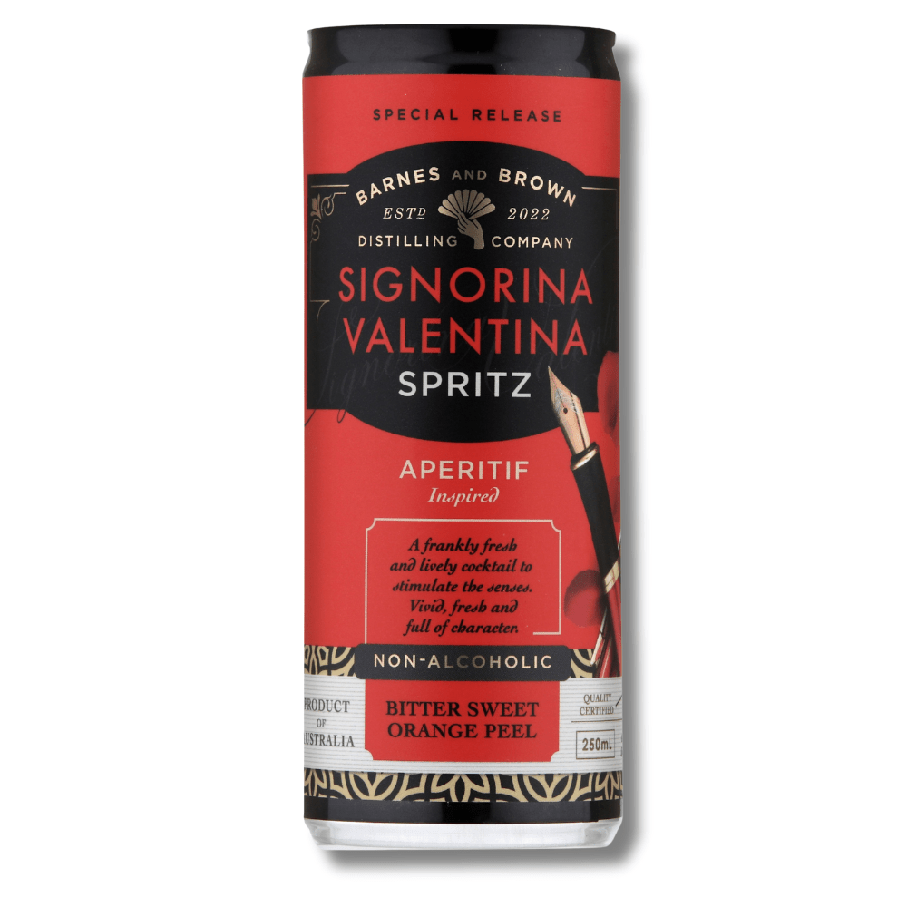 Barnes and Brown Non Alcoholic Signorina Valentina Spritz (Aperitif Inspired) RTD 250ml | Barnes & Brown | Craftzero