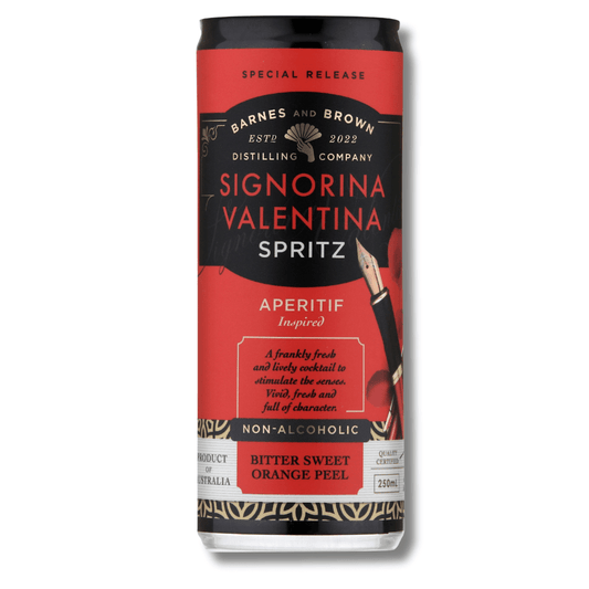 Barnes and Brown Non Alcoholic Signorina Valentina Spritz (Aperitif Inspired) RTD 250ml | Barnes & Brown | Craftzero