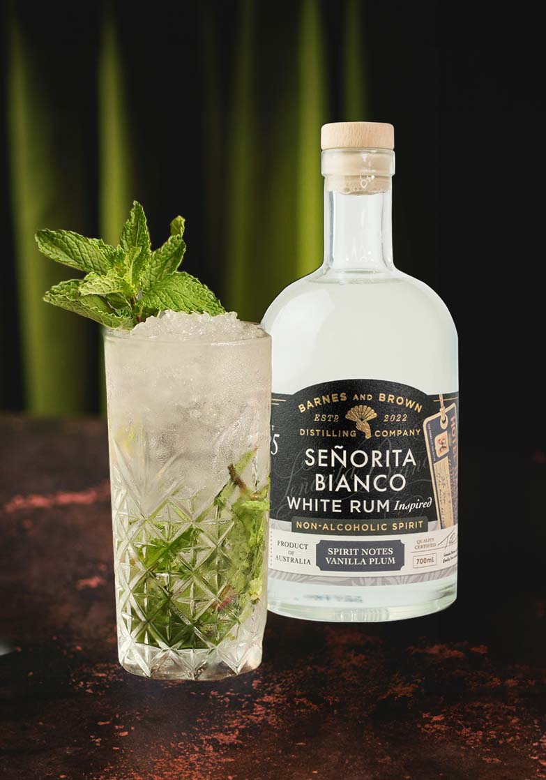 Barnes And Brown Señorita Bianco White Rum Non-Alcoholic 700mL - Barnes & Brown - Craftzero