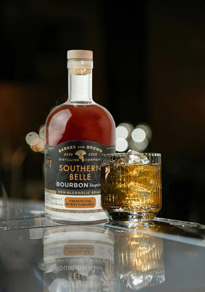 Barnes And Brown Southern Belle Non-Alcoholic Bourbon 700mL - Barnes & Brown - Craftzero