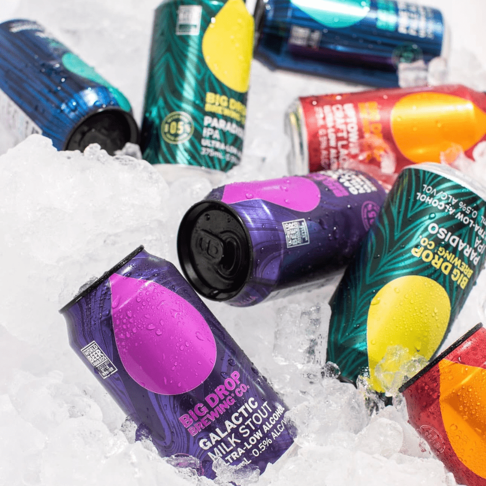 Big Drop Brothers Bundle - Alcohol Free Pale Ale & IPA (16x355ml) | Big Drop | Craftzero