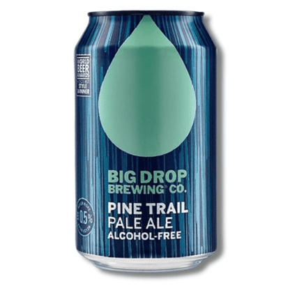 Big Drop Pine Trail Pale Ale Non-Alcoholic 355ml - Big Drop - Craftzero