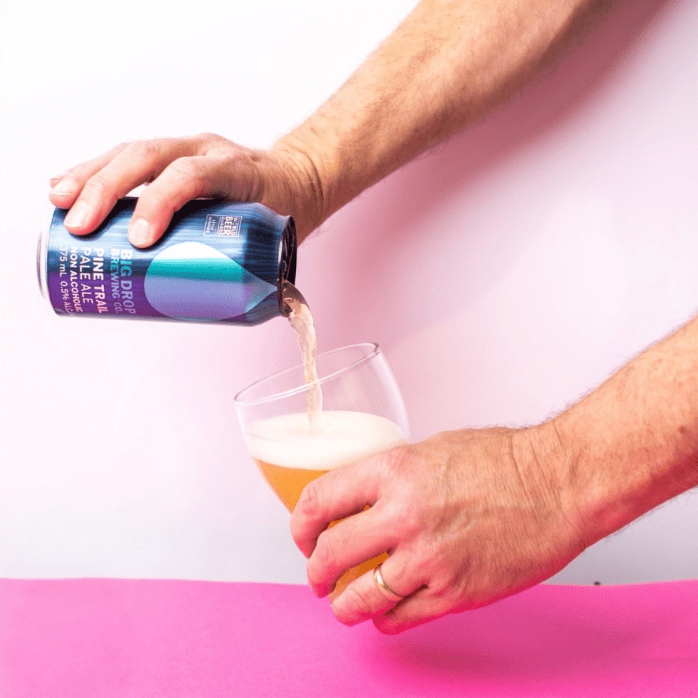 Big Drop Pine Trail Pale Ale Non-Alcoholic 355ml - Big Drop - Craftzero