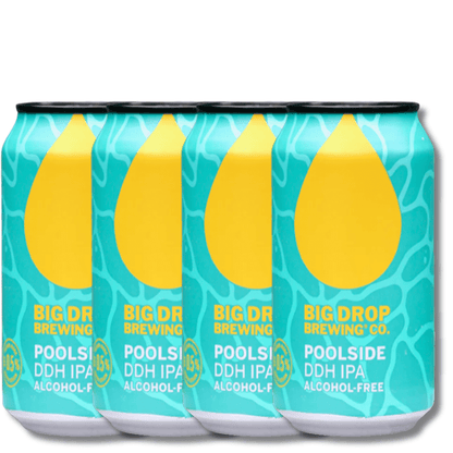 Big Drop Poolside DDH IPA Non-Alcoholic 355ml - Big Drop - Craftzero