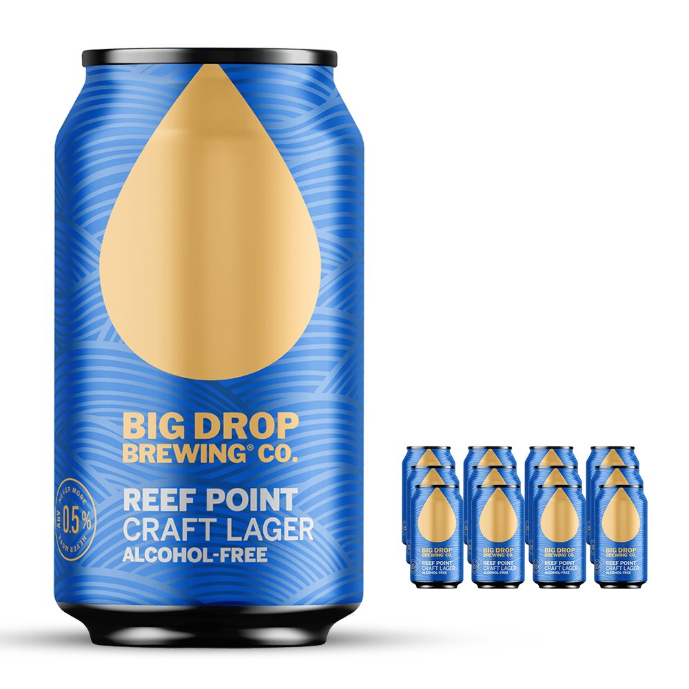 Big Drop Reef Point Craft Lager 330mL | Big Drop | Craftzero