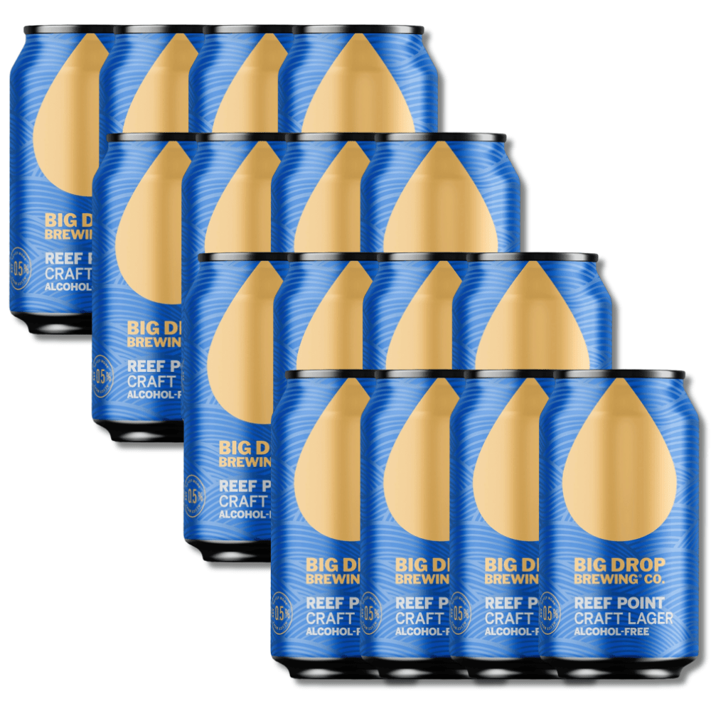 Big Drop Reef Point Craft Lager Non - Alcoholic 355ml | Big Drop | Craftzero