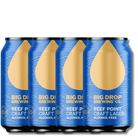 Big Drop Reef Point Craft Lager Non - Alcoholic 355ml | Big Drop | Craftzero