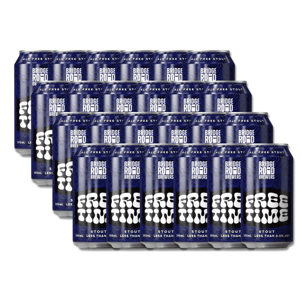 Bridge Road Brewers Free Time Non-Alc Stout 330ml - Bridge Road Brewers - Craftzero