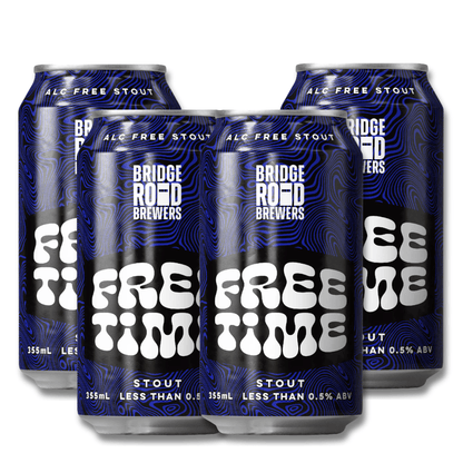 Bridge Road Brewers Free Time Non-Alc Stout 330ml - Bridge Road Brewers - Craftzero