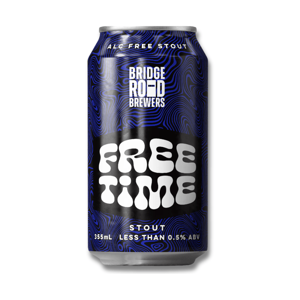 Bridge Road Brewers Free Time Non-Alc Stout 330ml - Bridge Road Brewers - Craftzero
