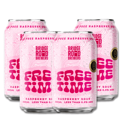 Bridge Road Brewers Free Time Raspberry Sour 355ml - Bridge Road Brewers - Craftzero