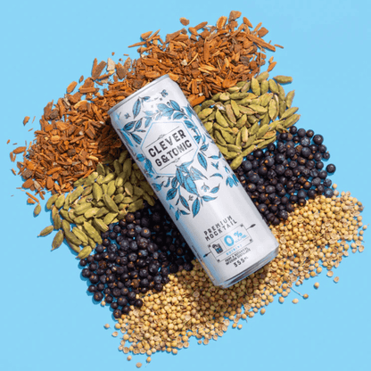 Clever Mocktails Non Alcoholic Gin & Tonic 355ml - Clever Mocktails - Craftzero