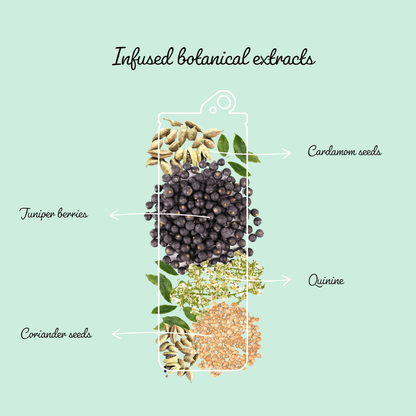 Clever Mocktails Non Alcoholic Gin & Tonic 355ml - Clever Mocktails - Craftzero