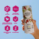 Clever Mocktails Non Alcoholic Margarita Zero Sugar 355ml | Clever Mocktails | Craftzero