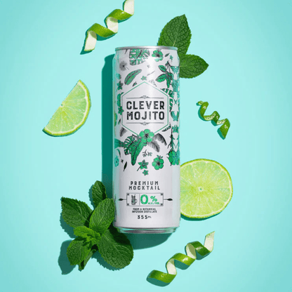Clever Mocktails Non Alcoholic Mojito 355ml - Clever Mocktails - Craftzero
