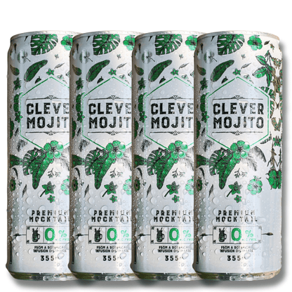 Clever Mocktails Non Alcoholic Mojito 355ml - Clever Mocktails - Craftzero