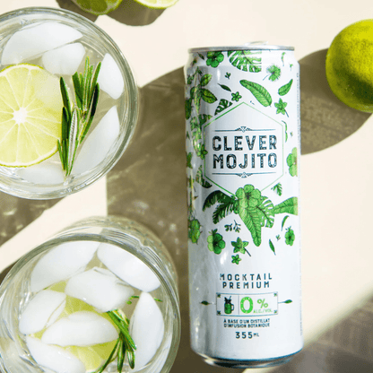Clever Mocktails Non Alcoholic Mojito 355ml - Clever Mocktails - Craftzero