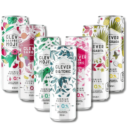 Clever Mocktails Non Alcoholic Party Bundle - 28x355ml - Clever Mocktails - Craftzero