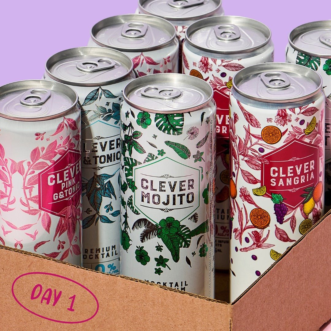 Clever Mocktails Non Alcoholic Party Bundle - 28x355ml | Clever Mocktails | Craftzero