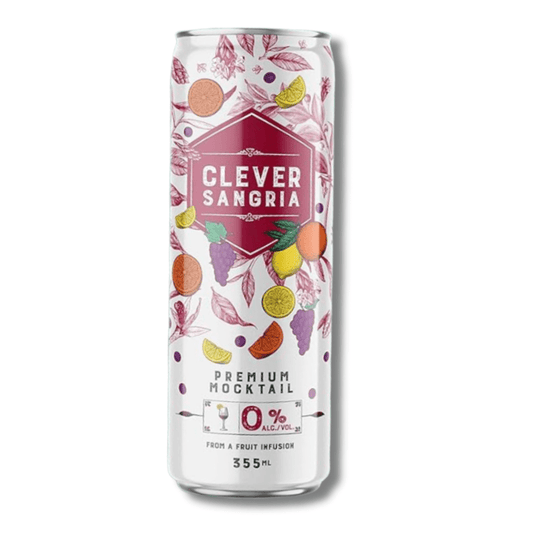 Clever Mocktails Non Alcoholic Red Sangria 355ml | Clever Mocktails | Craftzero