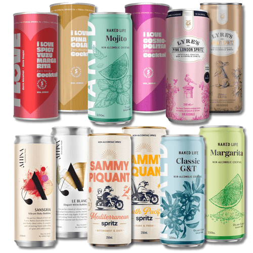 Craftzero Ultimate Zero Alcohol RTD Sampler Bundle (12 Pack Bundle) - Craftzero - Craftzero