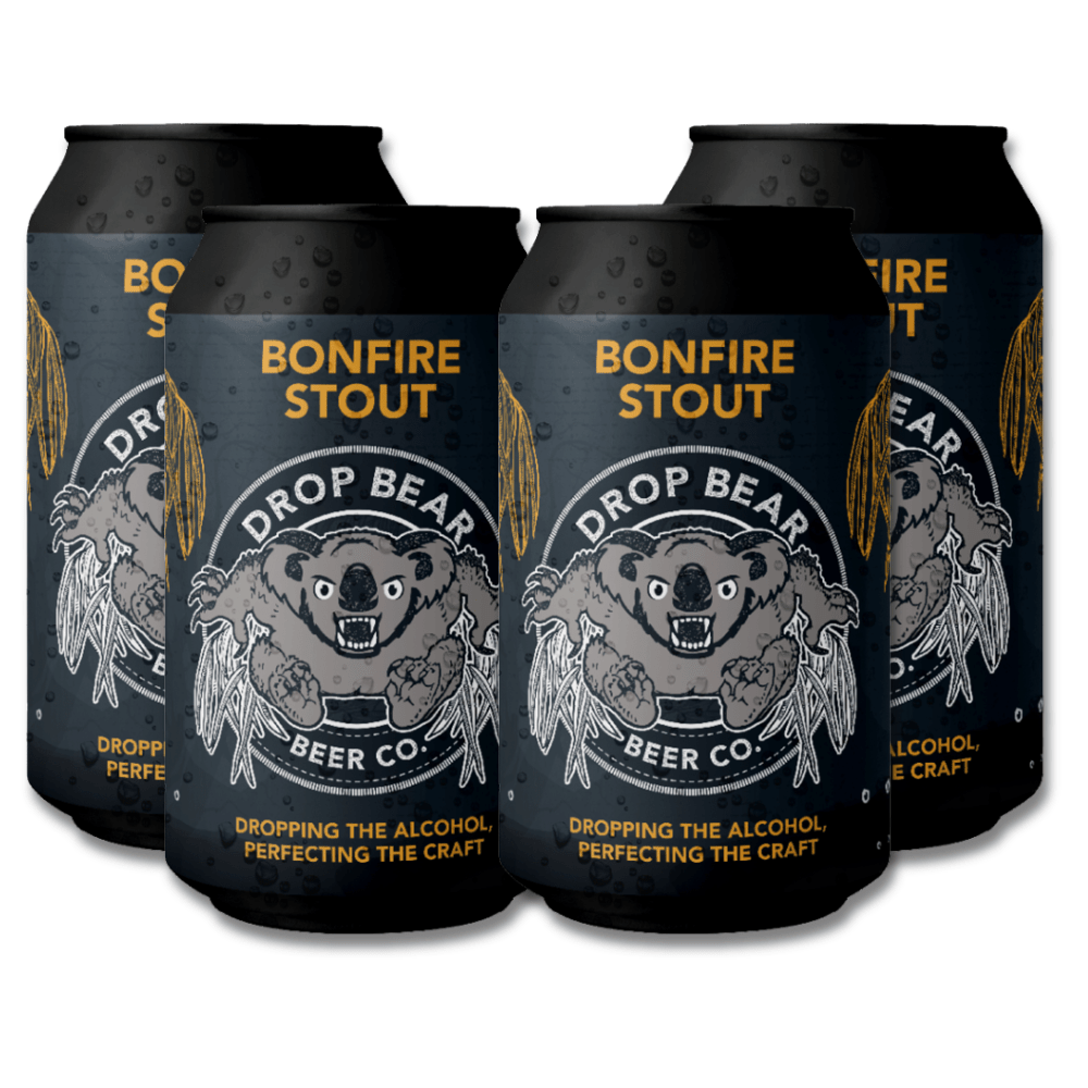 Drop Bear 0.5% Bonfire Stout 330ml - Drop Bear - Craftzero
