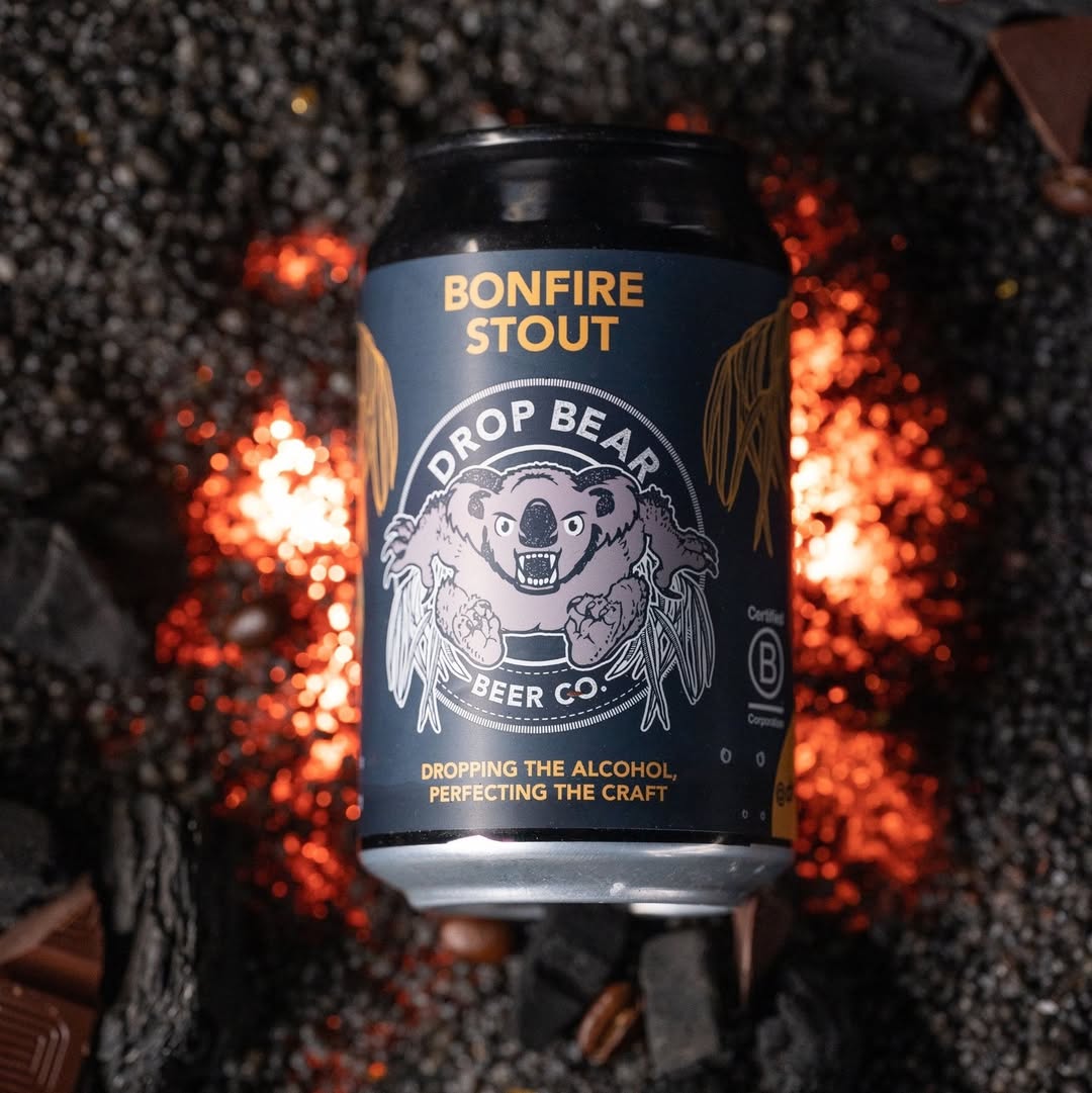 Drop Bear 0.5% Bonfire Stout 330ml - Drop Bear - Craftzero