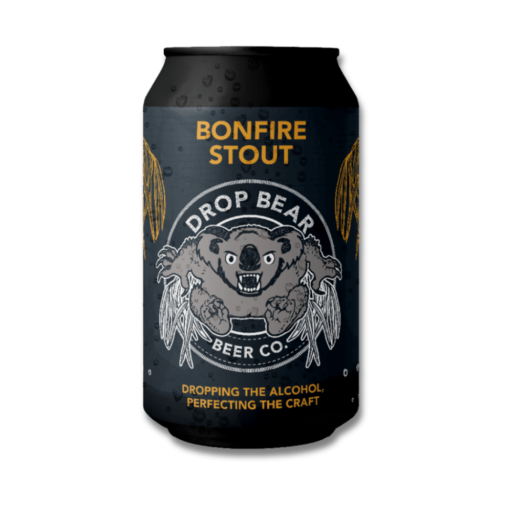 Drop Bear 0.5% Bonfire Stout 330ml - Drop Bear - Craftzero
