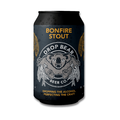 Drop Bear 0.5% Bonfire Stout 330ml - Drop Bear - Craftzero