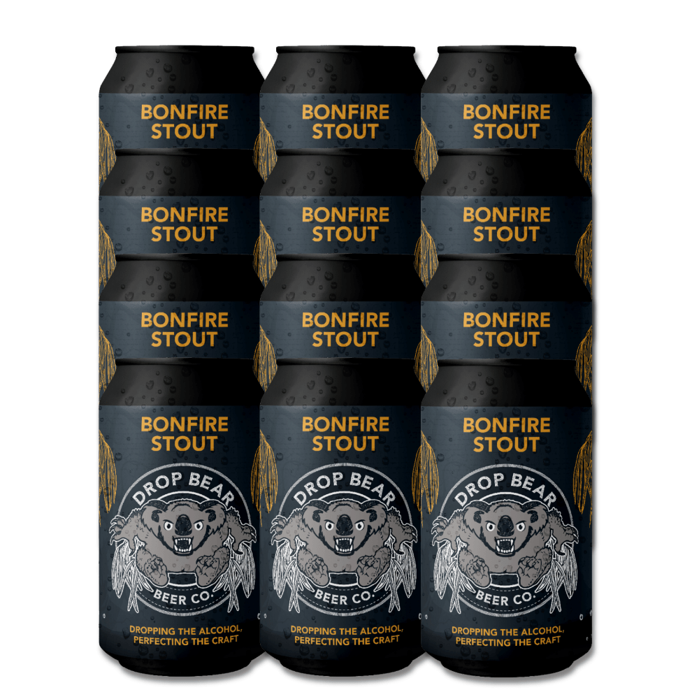 Drop Bear 0.5% Bonfire Stout 330ml - Drop Bear - Craftzero
