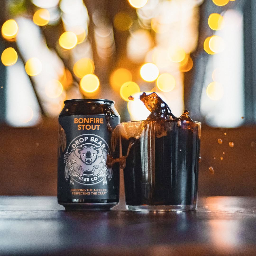 Drop Bear 0.5% Bonfire Stout 330ml - Drop Bear - Craftzero