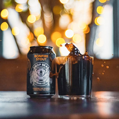 Drop Bear 0.5% Bonfire Stout 330ml - Drop Bear - Craftzero