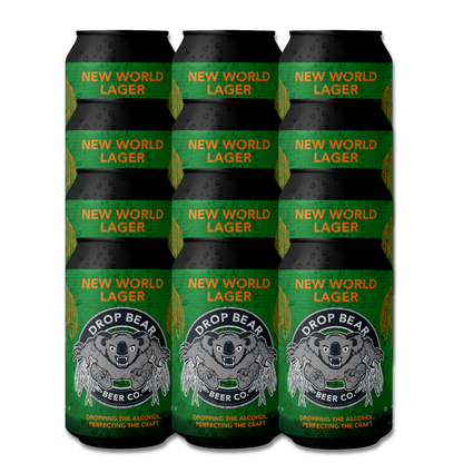 Drop Bear 0.5% New World Lager 330ml - Drop Bear - Craftzero