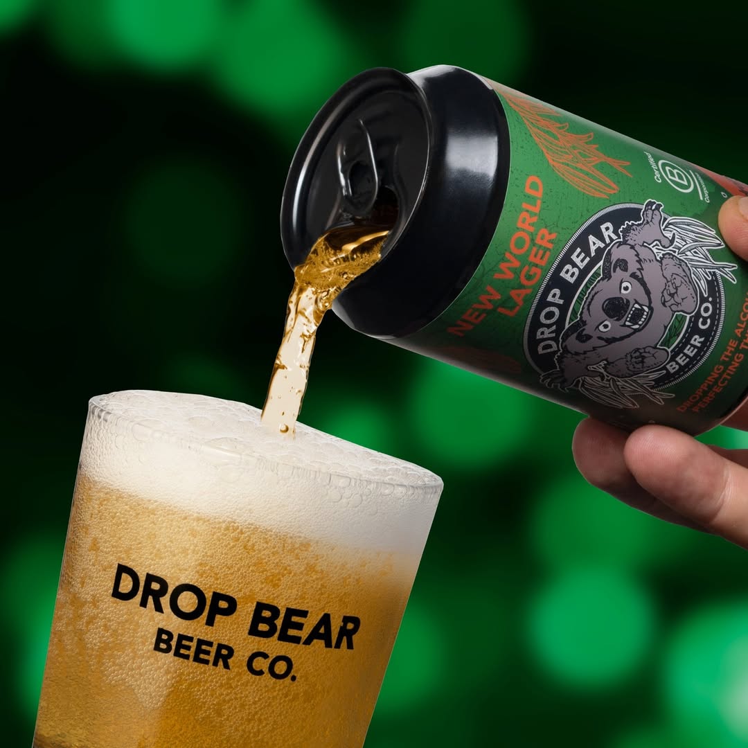 Drop Bear 0.5% New World Lager 330ml | Drop Bear | Craftzero
