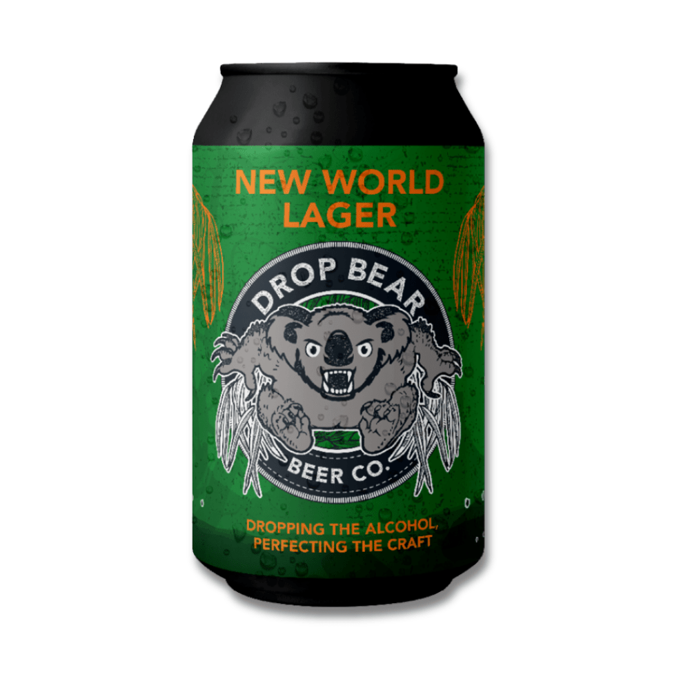 Drop Bear 0.5% New World Lager 330ml - Drop Bear - Craftzero