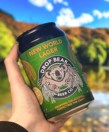 Drop Bear 0.5% New World Lager 330ml - Drop Bear - Craftzero