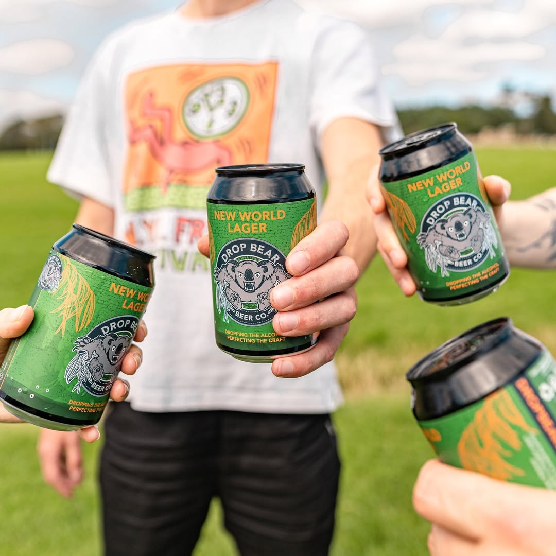 Drop Bear 0.5% New World Lager 330ml - Drop Bear - Craftzero