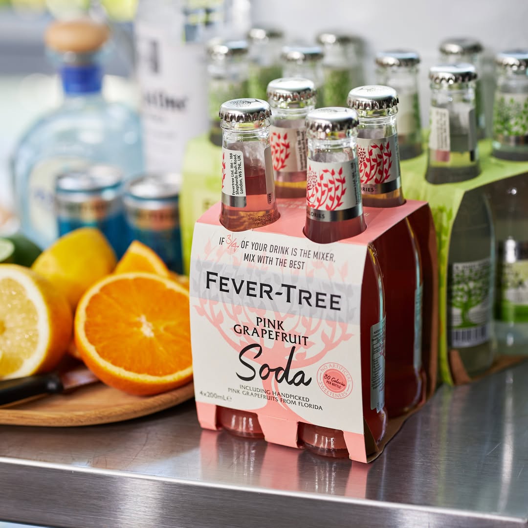 Fever-Tree Pink Grapefruit Soda 200ml - Fever-Tree - Craftzero