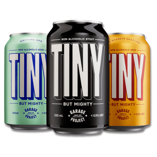 Garage Project Tiny Trio - Hazy IPA, Day & Night Stout & XPA Mix (12 Pack) | Garage Project | Craftzero