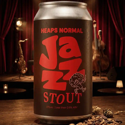 Heaps Normal Non-Alcoholic Jazz Stout 375ml