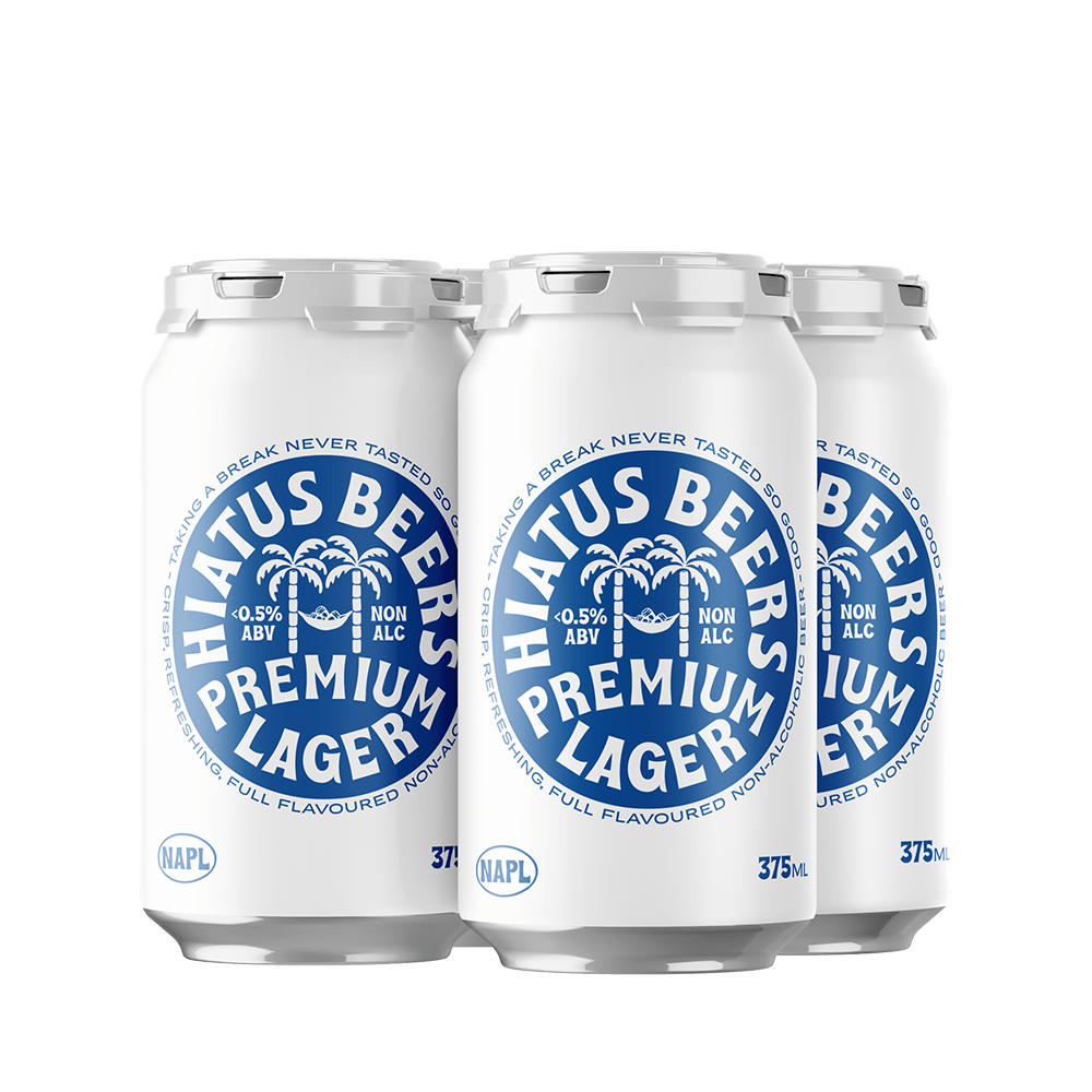 Hiatus Premium Lager 375mL | Hiatus Beers | Craftzero