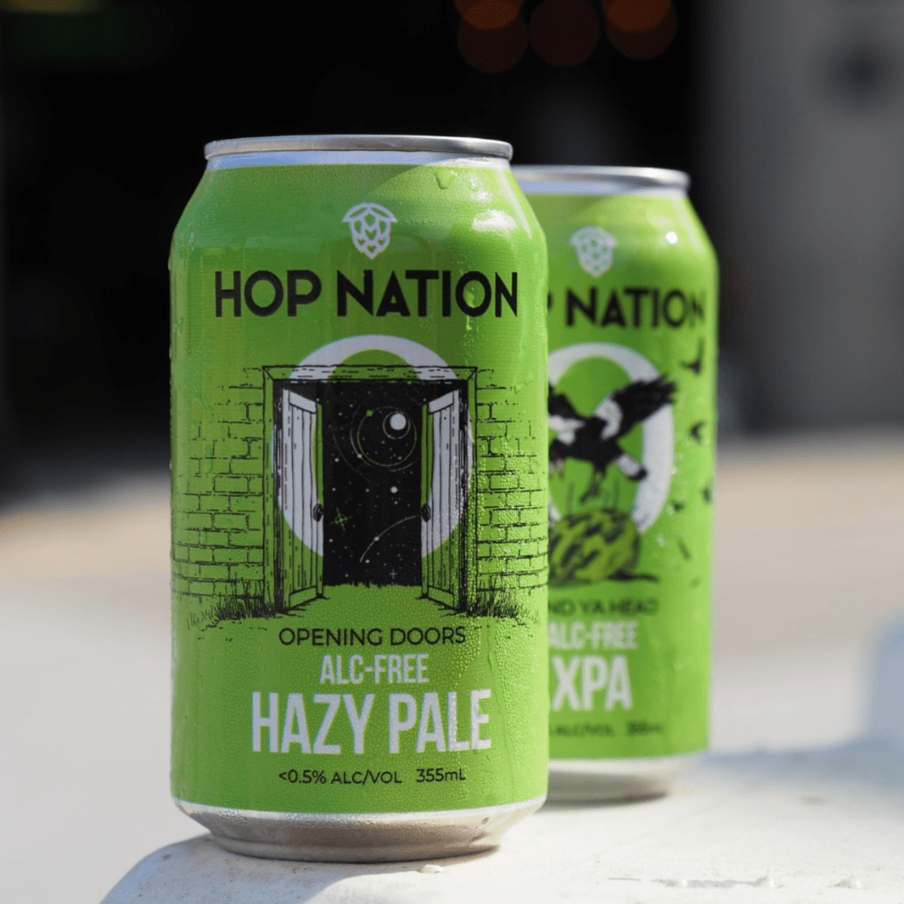 Hop Nation Heaven - Non-Alcoholic Beer Bundle (16 Pack) - Hop Nation Brewing Co. - Craftzero