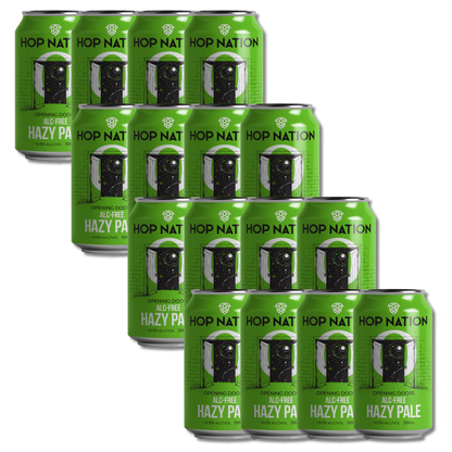 Hop Nation Opening Doors Alc-Free Hazy Pale Ale 355ml ***BBD 02/26*** - Hop Nation Brewing Co. - Craftzero
