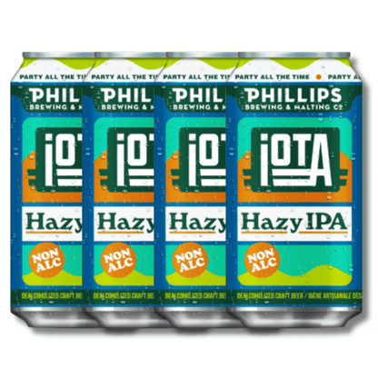iOTA Non-Alcoholic Hazy IPA Craft Beer 355ml ***BBD 09/26*** - Phillips Brewing & Malting Co - Craftzero