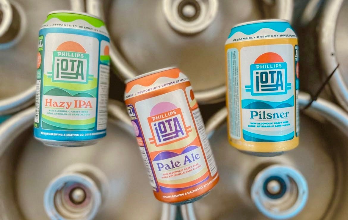 iOTA Non-Alcoholic Mixed Pack - 12x355ml ***BBD 09/26*** - Phillips Brewing & Malting Co - Craftzero