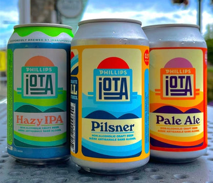 iOTA Non-Alcoholic Mixed Pack - 12x355ml ***BBD 09/26*** - Phillips Brewing & Malting Co - Craftzero