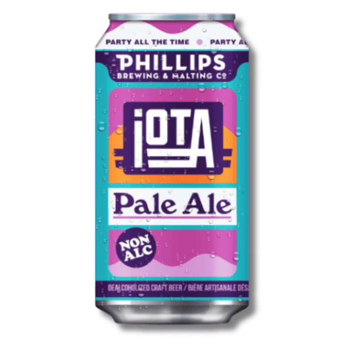 iOTA Non-Alcoholic Pale Ale Craft Beer 355ml ***BBD 09/26*** - Phillips Brewing & Malting Co - Craftzero