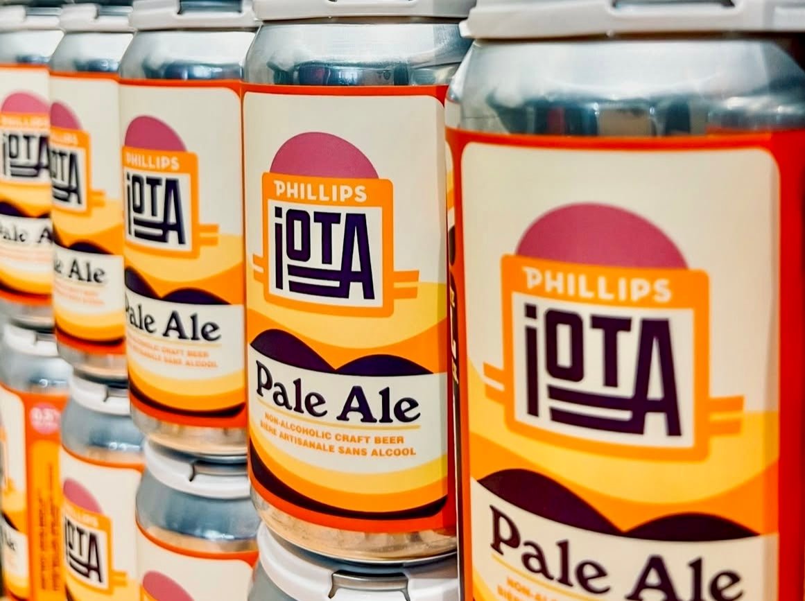 iOTA Non-Alcoholic Pale Ale Craft Beer 355ml ***BBD 09/26*** - Phillips Brewing & Malting Co - Craftzero
