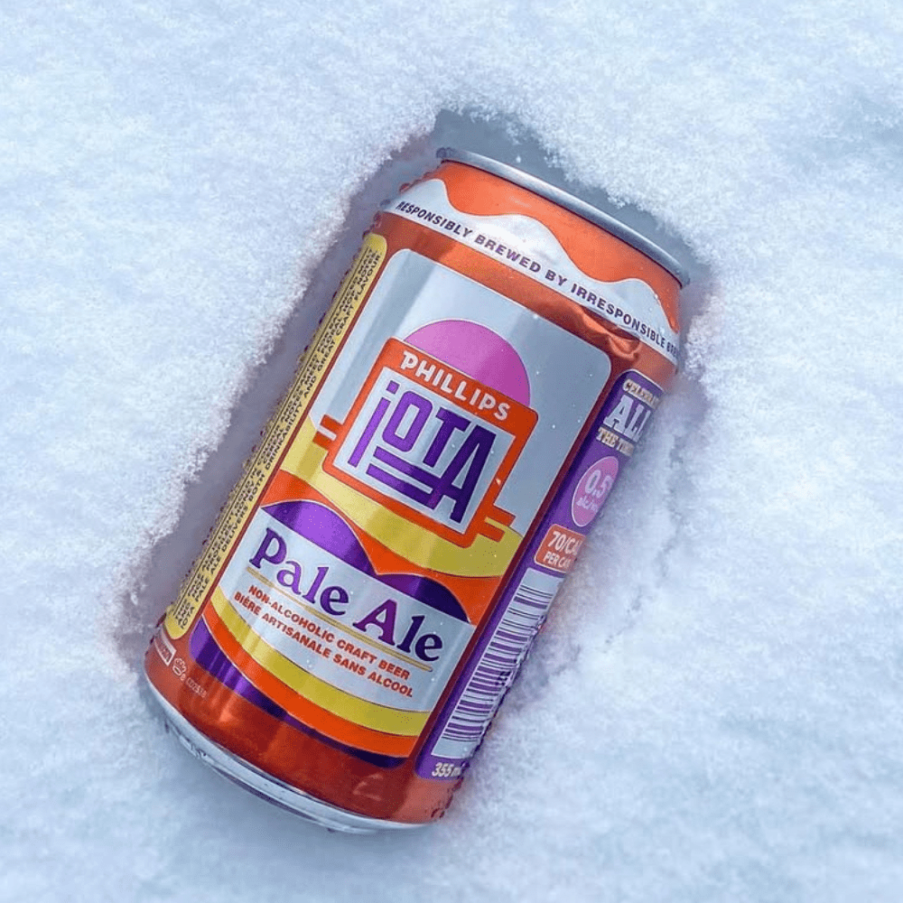 iOTA Non-Alcoholic Pale Ale Craft Beer 355ml - Phillips Brewing & Malting Co - Craftzero