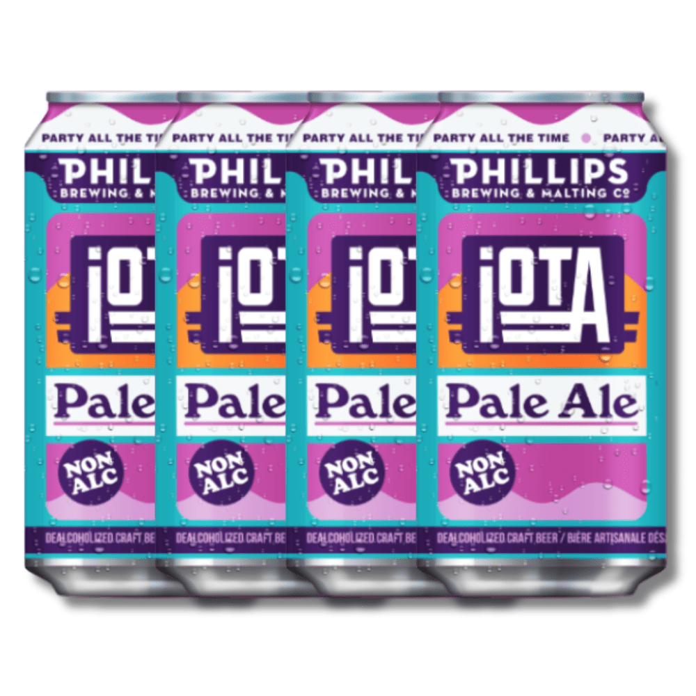 iOTA Non-Alcoholic Pale Ale Craft Beer 355ml - Phillips Brewing & Malting Co - Craftzero